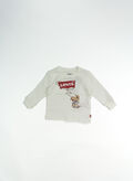 T-SHIRT CON STAMPA BIMBA, W0E PANNA, thumb