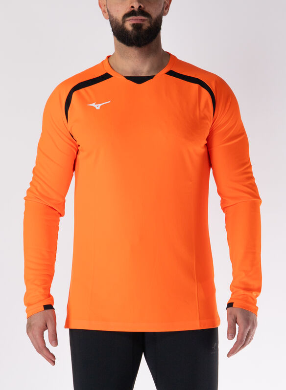 MAGLIA MANICHE LUNGHE, 85 ORANGEFLUO, medium