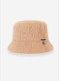 CAPPELLO BUCKET IN  ECO PELLICCIA, 673 BEIGE, thumb