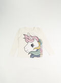 T-SHIRT SILLE LITTLE PONY BAMBINA, JET STREAM PANNA, thumb