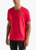 MAGLIA GIROCOLLO CON LOGO, 45101 RED, thumb