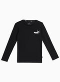 T-SHIRT ESSENTIAL RAGAZZO, 01 BLK, thumb