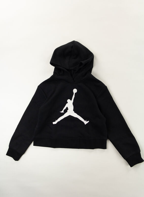 FELPA JORDAN JUMPMAN RAGAZZA, 023 BLK, medium