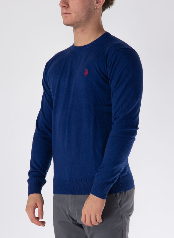 MAGLIONE LEON, 275 BLUE, medium