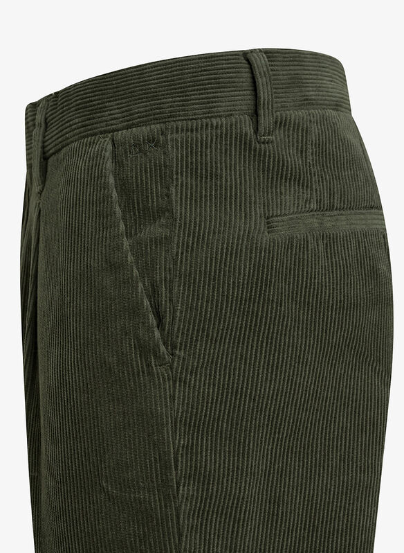 PANTALONE CARGO IN VELLUTO, 37 BOSCO, medium