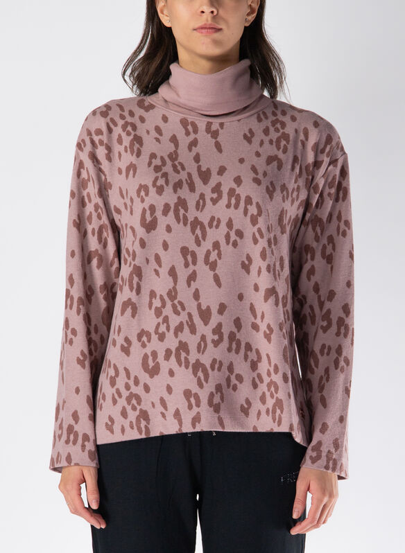 MAGLIONE INTERLOCK ANIMALIER, ANI93Z CIPRIA, medium