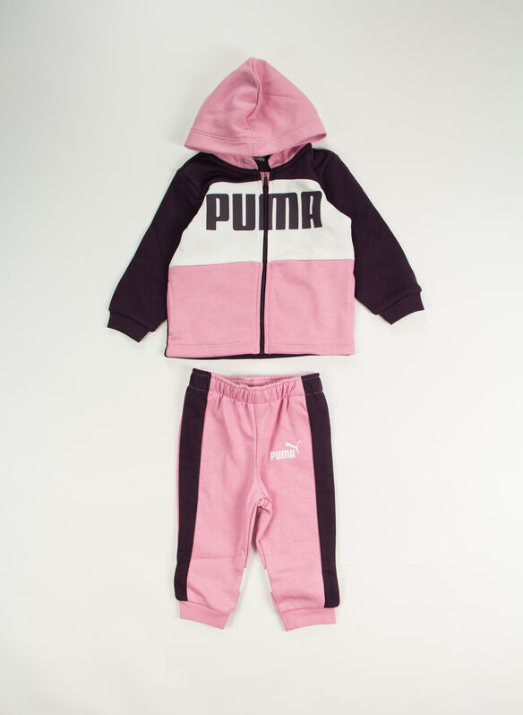 TUTA FULL ZIP COLORBLOCK BIMBA, 48 PINK, medium