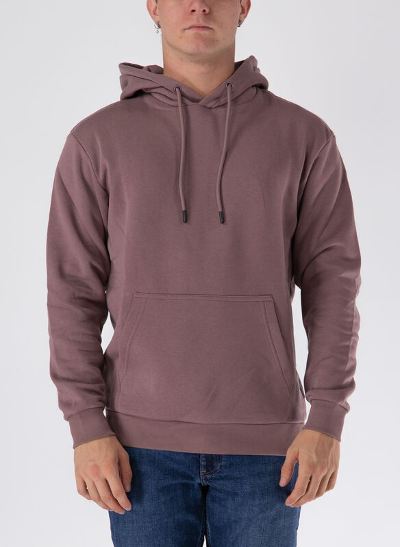 FELPA HOODIE PLAIN, TWILIGHT MAUVE CIPRIA, medium