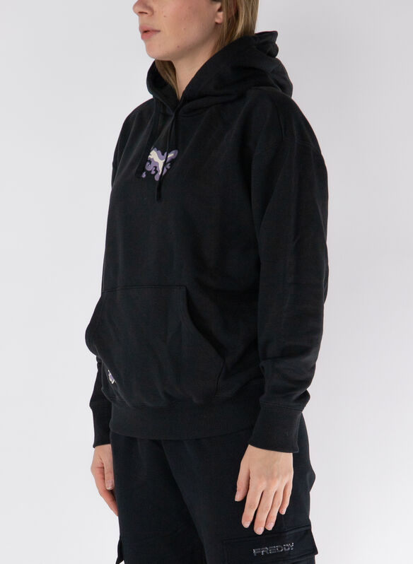 FELPA HOODIE PRIME BRAND LOVE, 01 BLK, medium