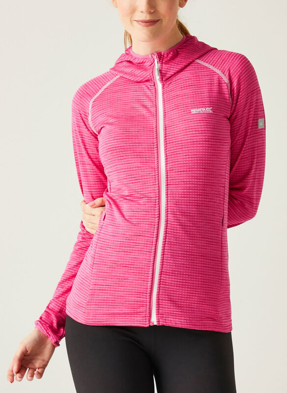 FELPA YONDER FULL ZIP CAP, L51 FUXIA, medium