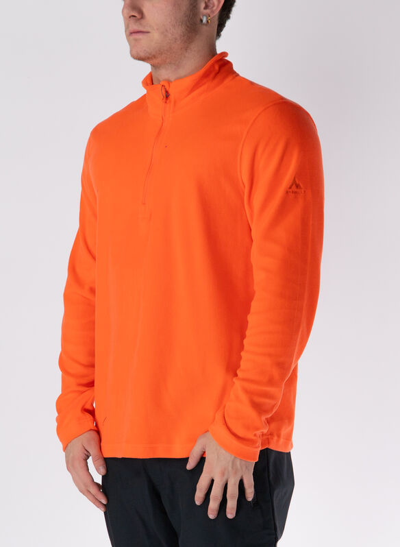 FELPA AMARILLO 1/2 ZIP, 237 ORANGE, medium