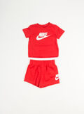 COMPLETINO T-SHIRT + SHORT CLUB TEE INFANT, U10 RED, thumb