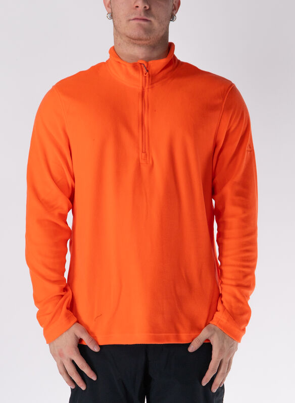 FELPA AMARILLO 1/2 ZIP, 237 ORANGE, medium