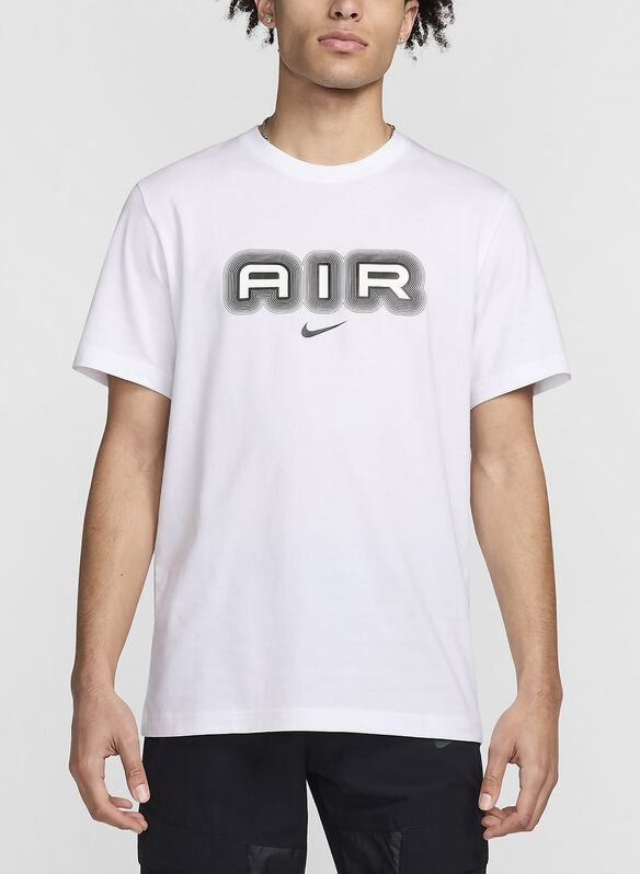 T-SHIRT AIR, 100 WHT, medium