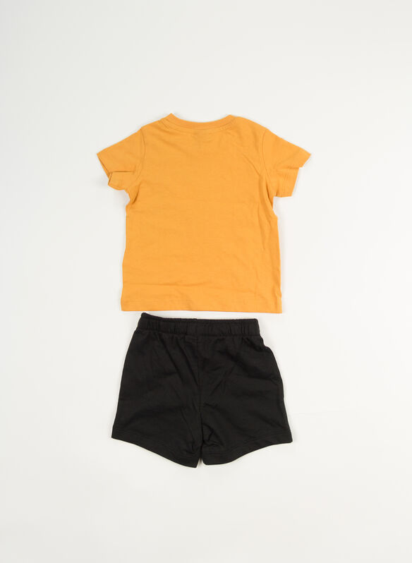 COMPLETINO T-SHIRT + SHORT MINICATS BIMBO, 91 GINGER, medium