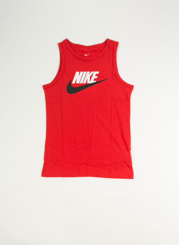 CANOTTA LOGO SWOOSH RAGAZZO, 657 RED, medium