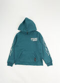 FELPA HOODIE BASKETBALL RAGAZZO, 22 COLD GREEN, thumb