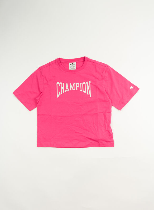 Magliette champion bambino rose on sale