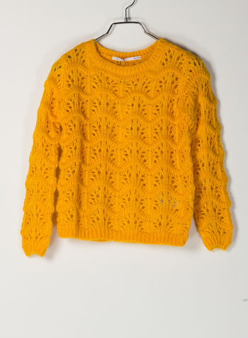 MAGLIONE KONSOLA RAGAZZA, YELLOW, small