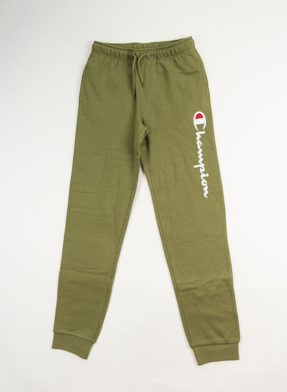 PANTALONE JOGGERS CON LOGO RAGAZZO, GS573 MILI, medium