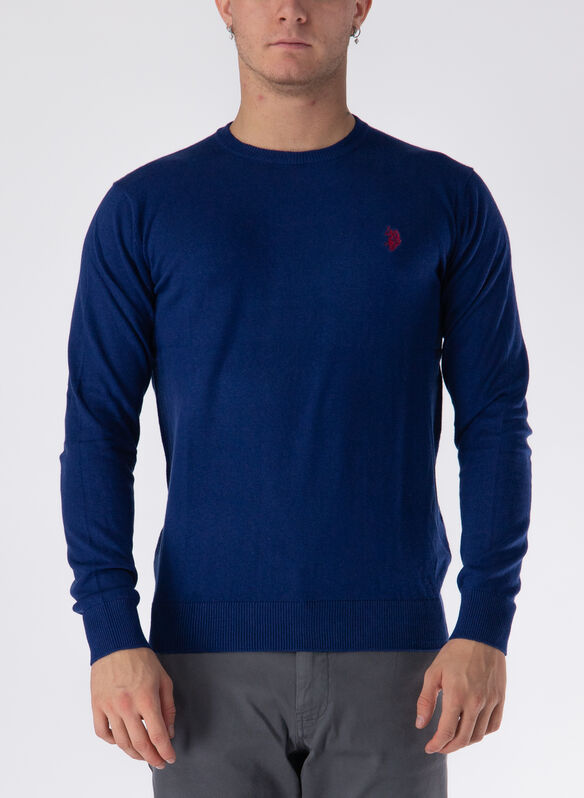 MAGLIONE LEON, 275 BLUE, medium