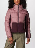 GIUBBOTTO CON INSERTO IN SHERPA, 609 PURPLE, thumb