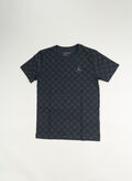 T-SHIRT JORDAN MONOGRAM RAGAZZO, 023 BLK, thumb