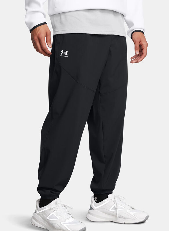 PANTALONE JOGGER VIBE WOVEN, 0001 BLK, medium