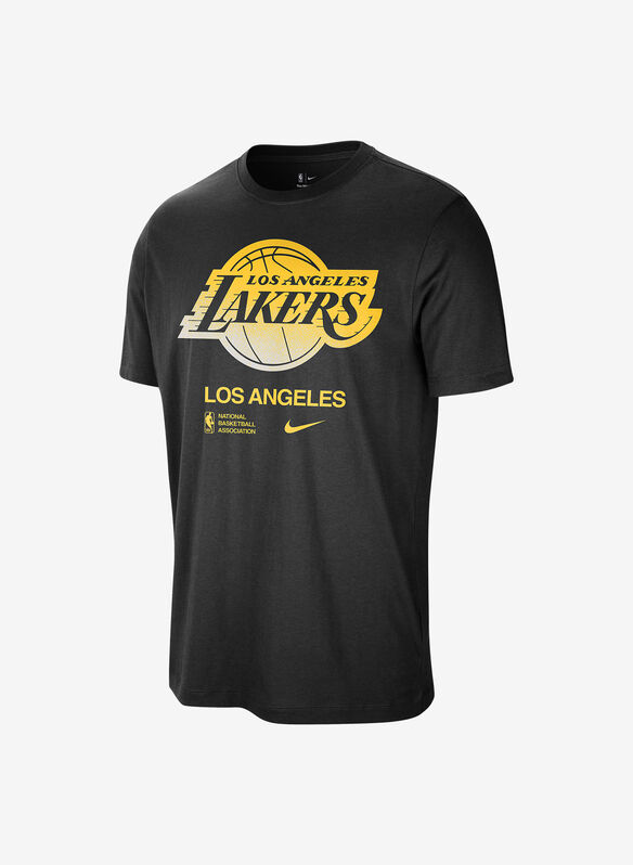 T-SHIRT LOS ANGELES LAKERS COURTSIDE NBA, 010 BLK, medium