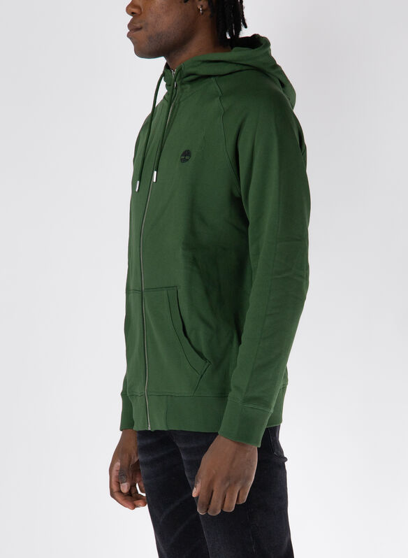 FELPA FULL ZIP MICRO LOGO, EIN FOREST, medium