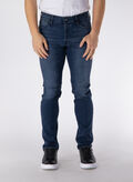 JEANS SLIM FIT GLENN ORIGINAL AM 812, BLUE DENIM, thumb