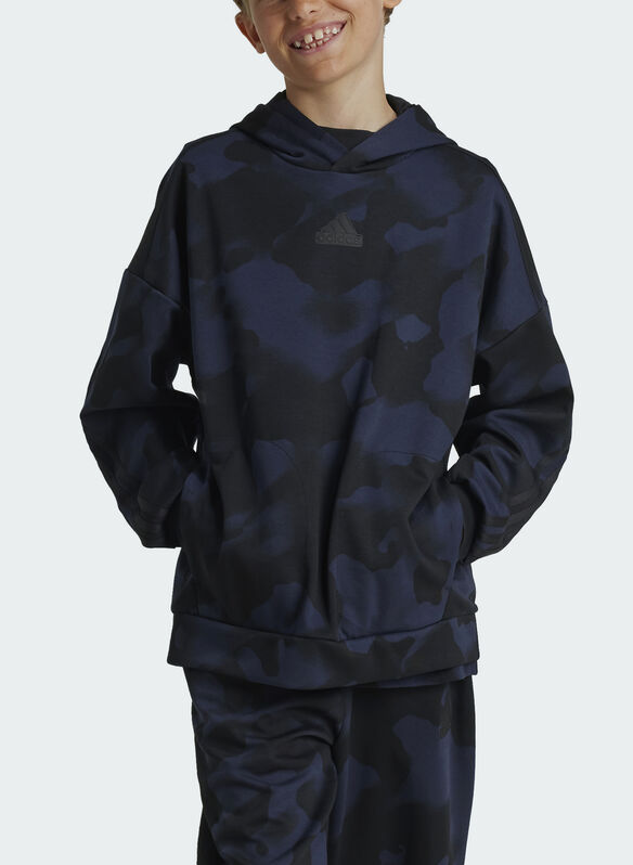 FELPA FUTURE ICON CAMO RAGAZZO, BLK INK, medium