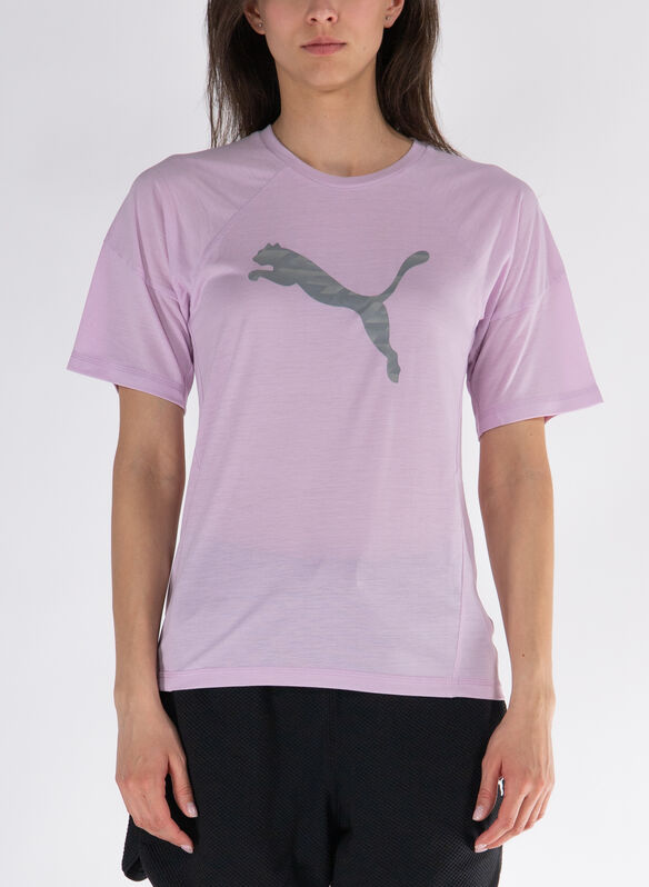 T-SHIRT EVOSTRIPE GRAPHIC, 60 PINK, medium