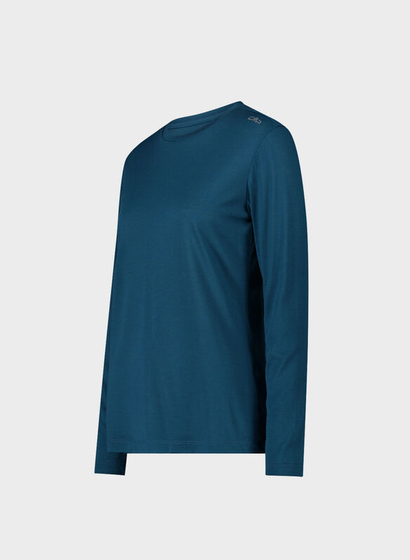 MAGLIA LONGSLEEVE UNLIMITECH, E867 TEAL, medium