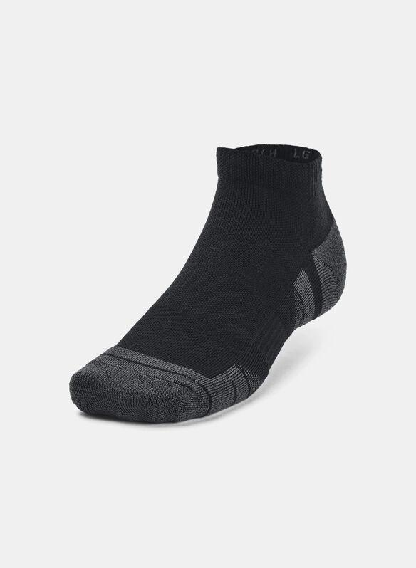 CALZA PERFORMANCE TECH LOW CUT 3 PAIA UNISEX, 0001 BLK, medium