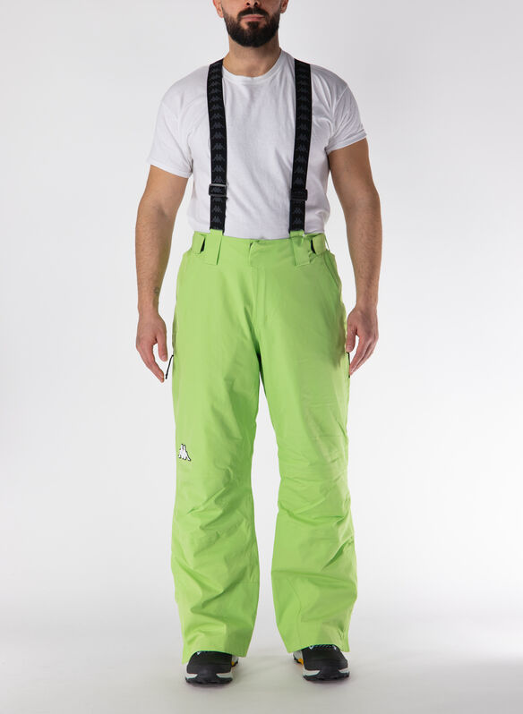 PANTALONE SCI 8CENTO 864, A1X GREEN GLOWINGBLK, medium