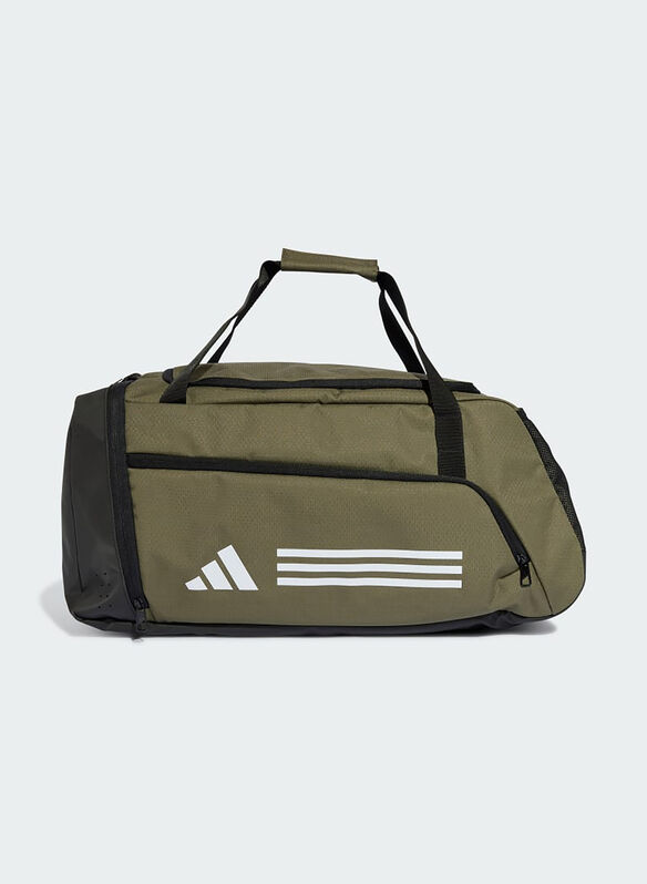 BORSA ESSENTIALS 3 STRIPES MEDIUM UNISEX, OLIVE, medium