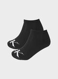 CALZA 2PAIA CK MONOGRAM, 001 BLK, thumb