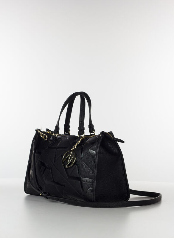 BORSA BAULETTO GYNGER, 19921 BLK, medium