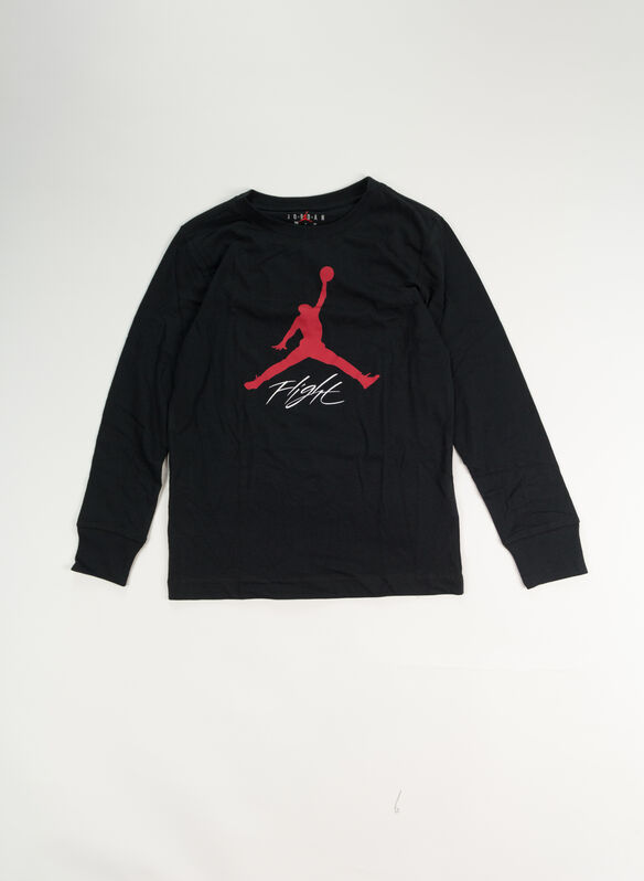 T-SHIRT JORDAN JUMPMAN RAGAZZO, 023 BLK, medium