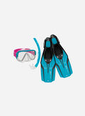 SET SNORKELING NATEEVA KEEWEE JUNIOR, SPAQ TURCHESE, thumb