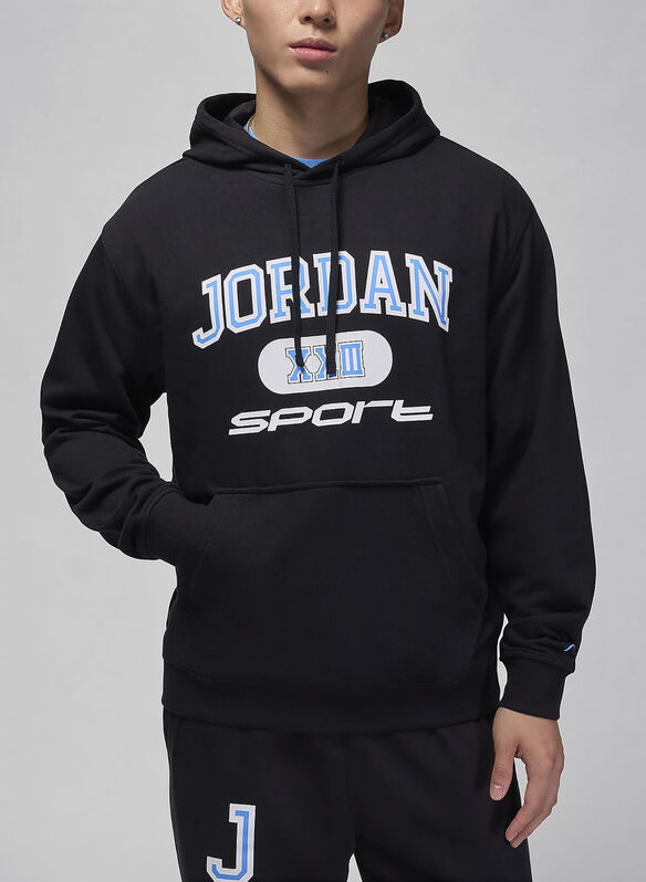 FELPA JORDAN SPORT CROSSOVER HOODIE, 011 BLK, medium