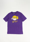 T-SHIRT NBA LAKERS, PURPLE, thumb