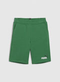 SHORTS ESSENTIAL RAGAZZO, 86 GREEN, thumb