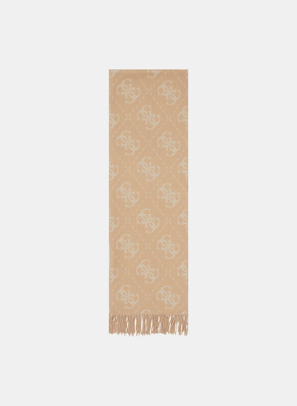 SCIARPA NOLANA LOGO, LTL BEIGE, medium