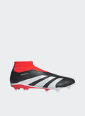 SCARPA PREDATOR LEAGUE LACELESS FG, BLKWHTRED, thumb