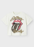 T-SHIRT ROLLING STONES RAGAZZA, CLOUD DANCER, thumb