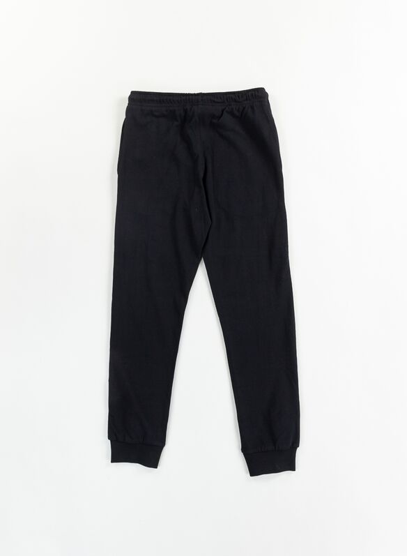 PANTALONE JERSEY RAGAZZO, KK001 BLK, medium