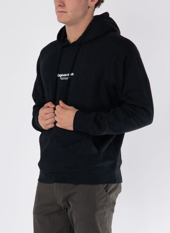 FELPA HOODIE ORIGINAL STUDIO, BLACK, medium