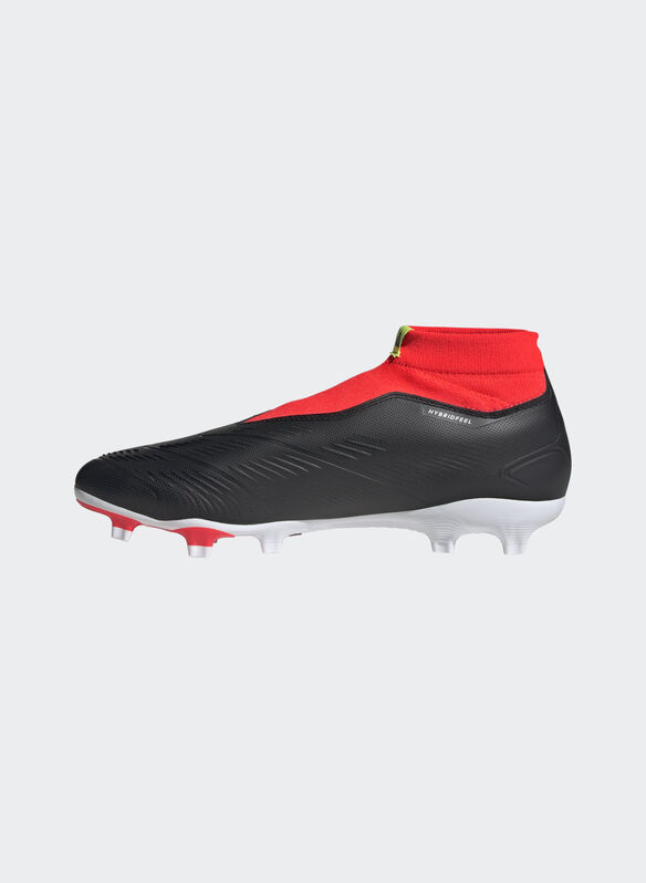 SCARPA PREDATOR LEAGUE LACELESS FG, BLKWHTRED, medium